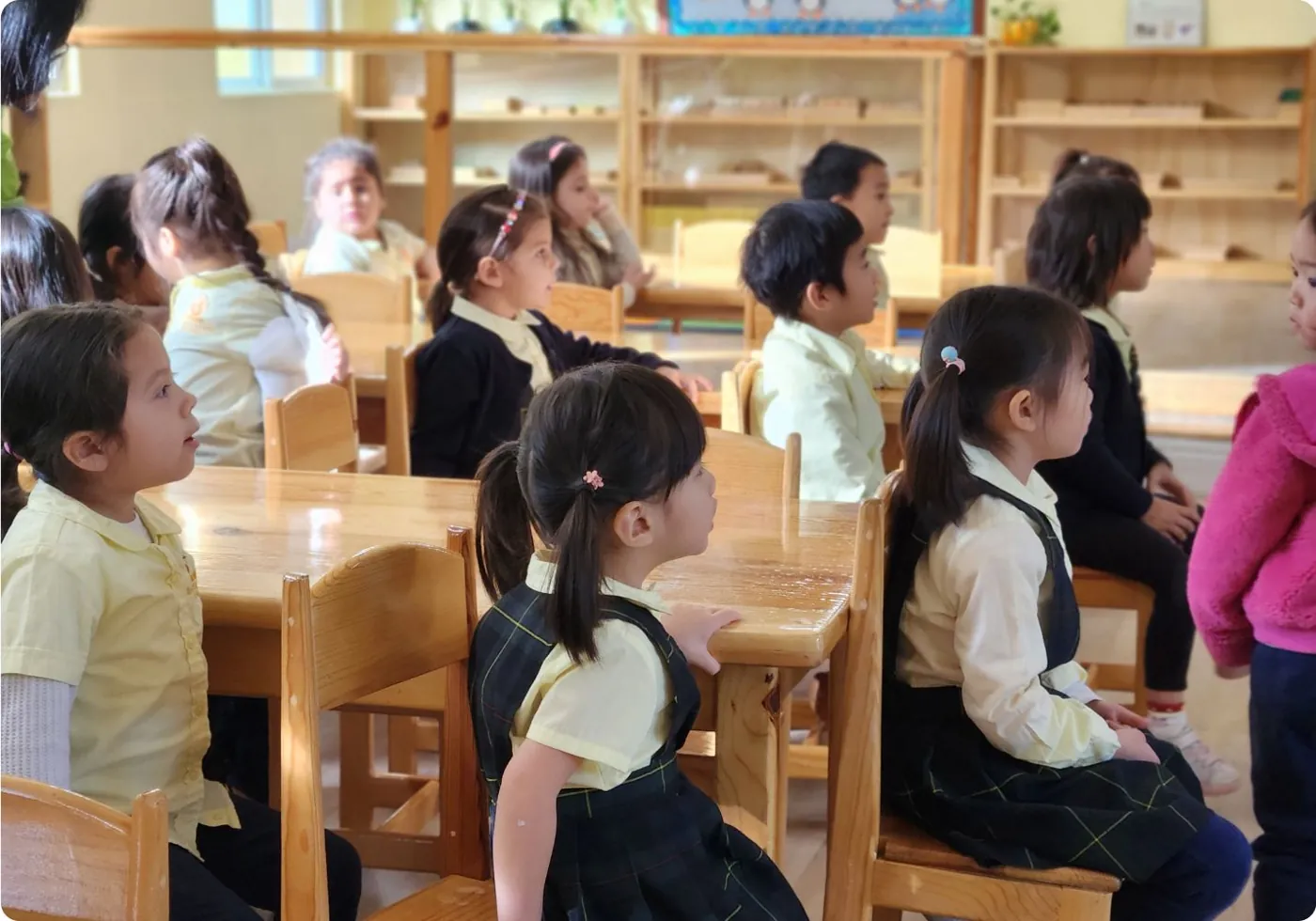 Montessori classroom at Arcadia Preschool Montessori Academy